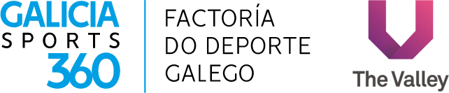 Logotipos Galicia Sports 360 y The Valley